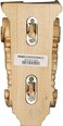 Ekena Millwork CORW03X04X07GRAL 3 1/2-Inch W x 4-Inch D x 7-Inch H Small Grape Corbel, Alder