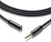 Zeskit Zeskit AU112 Braided Nylon 12 Feet Premium Audio Cable - 3.5mm 4 Poles Jack (Male to Female)