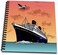 3dRose db_34487_2 Tropical Ship Cruise - Memory Book, 12 by 12