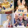 NEWCANDLE Blue Birthday Candles 3 Candle 3rd Three Years Cake Bady Roman Numberal Cool Number Candle No 30 31 32 33 34 35 36 37 38 39