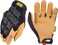 Mechanix Wear: Material4X قفازات مصنوعة من الجلد الصناعي الأصلي - مقاومة للتآكل (متوسط، بني/أسود)