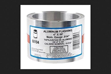 Amerimax 68104 Aluminum Roll Valley Flashing 0.0140" 4" X 50 '