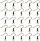 TOAOB THE ONE AND ONLY BABY 100Pcs Earring Hooks Ear Wires With Ball Coil Antique Bronze Hypo-Allergenic For Diy Jewelry Making 18mm 02-antique Bronze