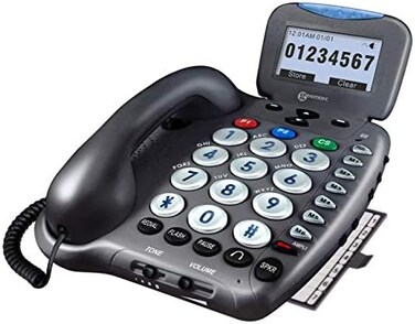 Geemarc Ampli550 - Amplified Telephone with Talking Caller ID and Talking Keys