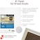 Ampersand Art Supply Gesso Wood Painting Panel: Museum Series Gessobord, 9" x 12", 3/4" Cradled Profile