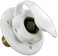 JR Products 160-85-A-26-A Polar White City Water Flange with 1/2" MPT