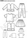 New Look Sewing Pattern Size A (2-3-4-5-6-7)