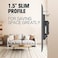 Mounting Dream Tilt TV Wall Mount Bracket for 42-84 Inch LED, LCD Flat Screen TVs, TV Mount up to VESA 800 mm and 132 LBS, One-Piece Wall Plate Easy for TV Centering on 16&rsquo;&rsquo;~32&rsquo;&rsquo; Wood Studs MD2268-XL