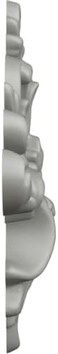 Ekena Millwork 9 1/2"W x 7 1/4"H x 1"P Amelia Onlay