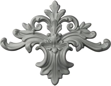 Ekena Millwork 9 1/2"W x 7 1/4"H x 1"P Amelia Onlay