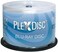 PlexDisc 633-214 25 جيجابايت 6x حبر طباعة Blu-ray أبيض بطبقة واحدة قابلة للتشغيل BD-R، قرص دوار 50 قرص
