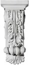 Ekena Millwork COR05X05X12DA W x 5 3/8" D x 12 1/4" H Damon Corbel, Primed