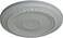 Ekena Millwork CM07AL Small Alexandria Ceiling Medallion, 7 7/8"OD x 3/4"P (Fits Canopies up to 4 5/8"), Factory Primed