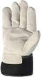 WELLS LAMONT 5130L Work Gloves with Palomino Suede Cowhide, Safety Cuff, C100 Thinsulate, Large