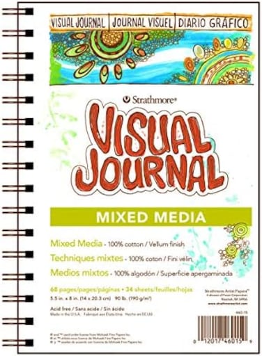 Strathmore VIS JRNL MXMEDIA 5.5X8 68PG/12