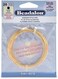 Beadalon German Style Wire for Jewelry Making, Round, Gold Color, 20 gauge, 19.7 m