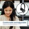 Cyber Acoustics 3.5mm Stereo Headset with Headphones and Noise Cancelling Microphone for PCs, Tablets, and Cell Phones in The Office, Classroom or Home (AC-5002), Black