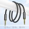 Syncwire Long Aux Cable 6.5Ft- Auxiliary Audio Cable for Headphones, Car, Home Stereos, iPhone/Ipad iPod/Echo Dot, Galaxy S8/ Galaxy Note 8/ Smartphones &amp; More - Black
