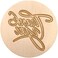 Yoption Brass Head Wooden Handle Thank You#2 Wax Seal Stamp, 1 Inch (2.5 Cm) Diameter, Ideal for Envelopes, Invitations, Gift Packaging, Removable Stamp Head