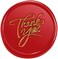 Yoption Brass Head Wooden Handle Thank You#2 Wax Seal Stamp, 1 Inch (2.5 Cm) Diameter, Ideal for Envelopes, Invitations, Gift Packaging, Removable Stamp Head