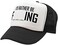 The Goozler I'D RATHER BE F_ING - fishing funny joke - Adult Trucker Cap Hat, Black