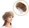 LA CARRIE Faux Fur Headband with Stretch Women's Winter Earwarmer Earmuff, Black &amp; Natural, One size