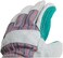 Custom Leathercraft CLC Custom Leathercraft 2049B Work Gloves with Double Leather Palm and Safety Cuff, 12 Pair