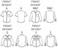 قمصان رجالي McCall's Patterns M6044 مقاس XN كبير جدًا XXL-XXXL، مقاس 1، أبيض