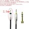 NewFantasia 1.2m Replacement Audio upgrade Cable For Audio Technica ATH-M50x ATH-M40x Headphones
