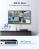 Reolink PoE NVR 16CH IP نظام حماية الكاميرا المنزلية مع دعم محرك صلب 3 تيرابايت 5MP/4MP/1080p/720p HD 24/7 تسجيل المراقبة RLN16-410