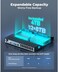 Reolink PoE NVR 16CH IP نظام حماية الكاميرا المنزلية مع دعم محرك صلب 3 تيرابايت 5MP/4MP/1080p/720p HD 24/7 تسجيل المراقبة RLN16-410