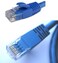 كيبل توصيل جديد 150 قدم 50 متر ازرق Rj45 CAT6 23-AWG ايثرنت شبكة LAN انترنت