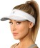 SAAKA Sport Visor for Women. Soft, Stretchy, Lightweight &amp; Adjustable. Running, Tennis, Golf &amp; Sports.