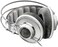 AKG سماعة راس K701، فوق الاذن - ابيض، سلكية