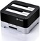 Cinolink USB 3.0 to SATA Dual-Bay External Hard Drive Docking Station with Offline Clone/Duplicator Function for 2.5 &amp; 3.5 Inch HDD SSD SATA (SATA I/II/III) Support 2 x 12TB &amp; UASP, Tool-Free