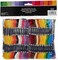 Janlynn Value 105 Skein Jumbo Craft Thread Pack, Multi
