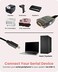 Gearmo Gearmo USB C to Serial RS232 Adapter with LED Indicators USB 2.0