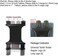 ChargerCity ChargerCity Vibration Free 360 Adjust Tripod Mount 1/4-20 Adapter, HDX-Lock Holder for 7 to 12-Inch Tablets