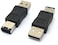 توب تيكتس محول فاير واير IEEE 1394 6 Pin ذكر الى USB A ذكر من تيكيت