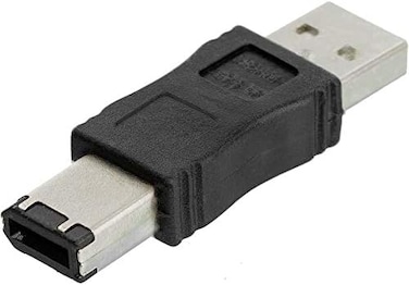 توب تيكتس محول فاير واير IEEE 1394 6 Pin ذكر الى USB A ذكر من تيكيت