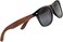 Woodies Polarized Wood Sunglasses with Free Bamboo Sunglasses Case for Men and Women   100% UVA/UVB Protection