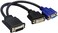 zdyCGTime CGTime CGTime&iuml;&frac14;&Euml;&dagger;10 Inch Wyse DVI Splitter Cable - DVI-I to DVI-I and VGA - M/F - Comparable to Wyse DVI Y-Cable (DVI-I to DVI-I and VGA)
