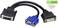 zdyCGTime CGTime CGTime&iuml;&frac14;&Euml;&dagger;10 Inch Wyse DVI Splitter Cable - DVI-I to DVI-I and VGA - M/F - Comparable to Wyse DVI Y-Cable (DVI-I to DVI-I and VGA)