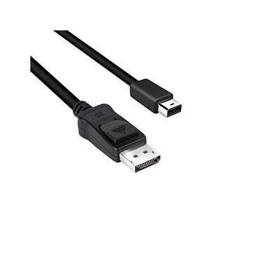 Club 3D CAC-1115 Mini DisplayPort to DisplayPort 1.4/HBR3 Cable Male/Male, HDR Support 2 Meter/6.56 Feet, Black Vesa Certified