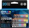 E-Z Ink (TM) Compatible Ink Cartridge Replacement for Canon PGI-225 CLI-226 PGI225 CLI226 to use with MG6220 MG6120 MG5320 MX882 MX892 (4 Large Black, 4 Cyan, 4 Magenta, 4 Yellow, 4 Small Black)20Pack
