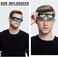 Duco Unisex HD Wraparound Prescription Glasses Polarized Sunglasses 8953 (Black Frame Revo Blue)