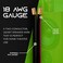 GearIT 18AWG Speaker Wire, Pro Series 18 Gauge Speaker Wire Cable (200 Feet / 60 Meters) Great Use for Home Theater Speakers and Car Speakers, Black