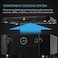 AC Infinity AC Infinity AIRCOM S8, Quiet Cooling Blower Fan System 17" Rear-Exhaust for Receivers, Amps, DVR, AV Cabinet Components