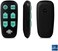 continuus Universal Big Button TV Remote - EasyMote DT-R08B Backlit, Easy Use, Smart, Learning Television &amp; Cable Box Controller, Perfect for Assisted Living Elderly Care. Black TV Remote Control