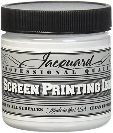 Jacquard PROF SCRN PRNT INK 4OZ OPQ WH